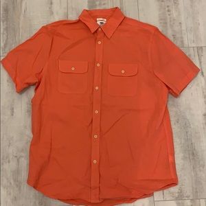 Men’s Coral Button Down